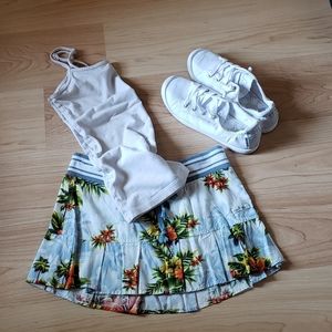 Local Motion Hawaii print skirt